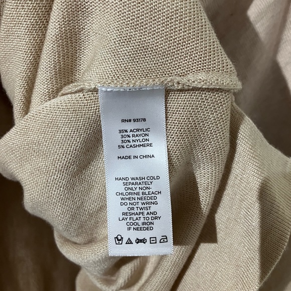 Laurie Felt sweater. Color: sand, size: XS - Picture 4 of 6